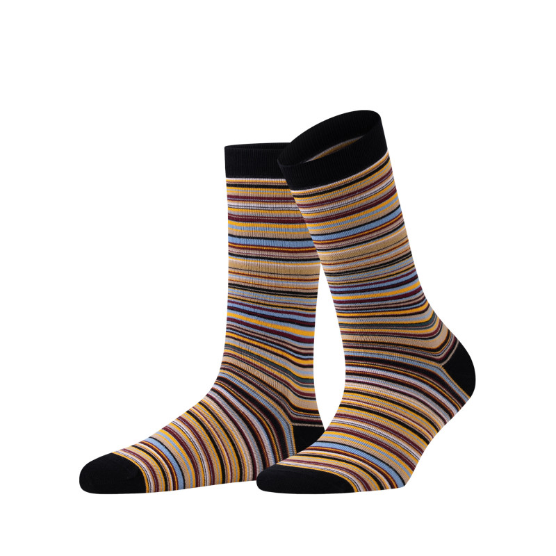 Multicolored Striped Socks